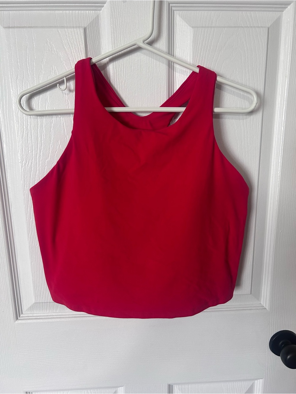 Athleta Red Athletic Tank Top